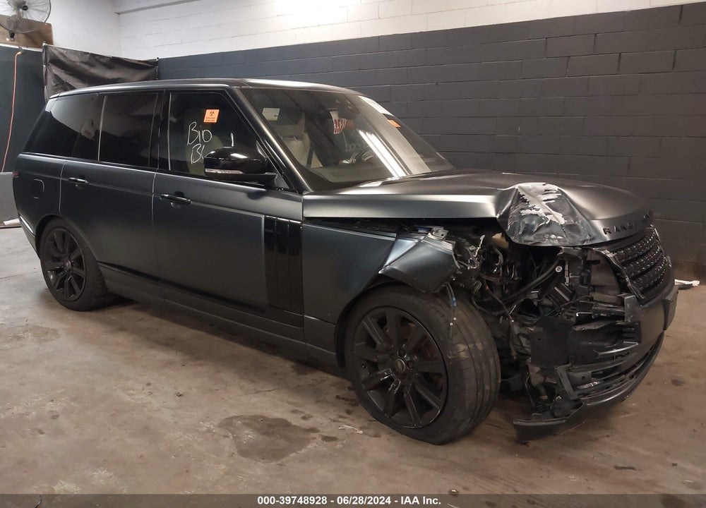 2017 LAND ROVER RANGE ROVER 3.0L V6 SUPERCHARGED HSE VIN: SALGS2FV5HA347006