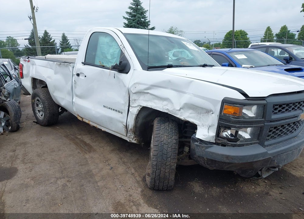 2014 CHEVROLET SILVERADO 1500 WORK TRUCK 1WT VIN: 1GCNKPEC3EZ159156
