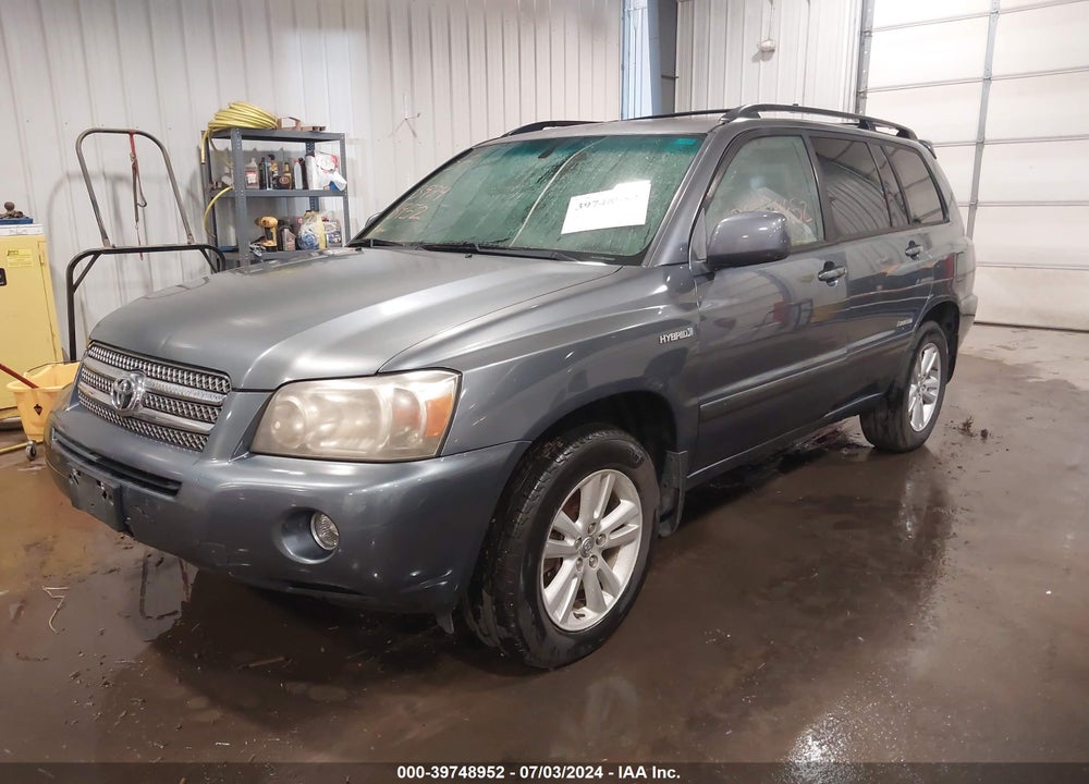 2006 TOYOTA HIGHLANDER HYBRID LIMITED V6 VIN: JTEEW21A460023485