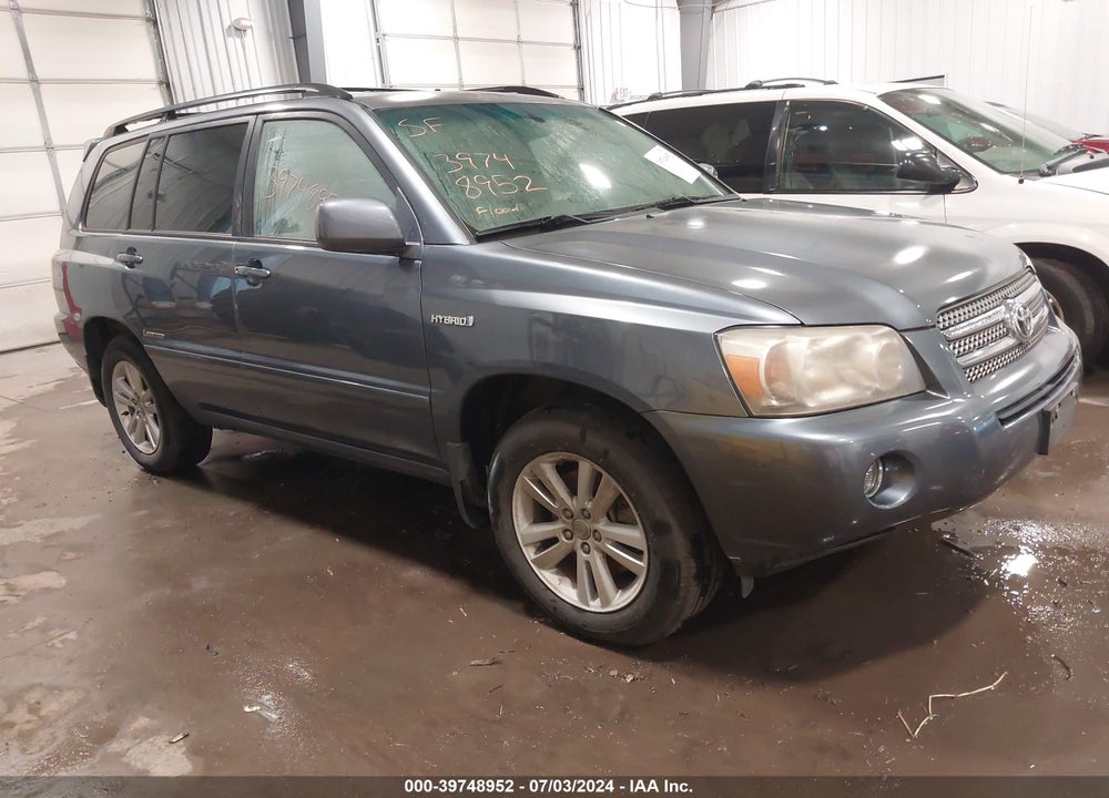 2006 TOYOTA HIGHLANDER HYBRID LIMITED V6 VIN: JTEEW21A460023485
