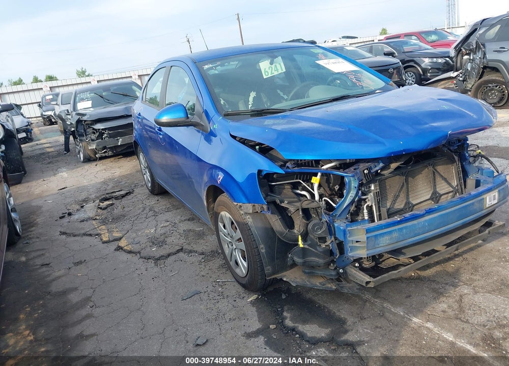 2017 CHEVROLET SONIC LS AUTO VIN: 1G1JB5SH1H4150159