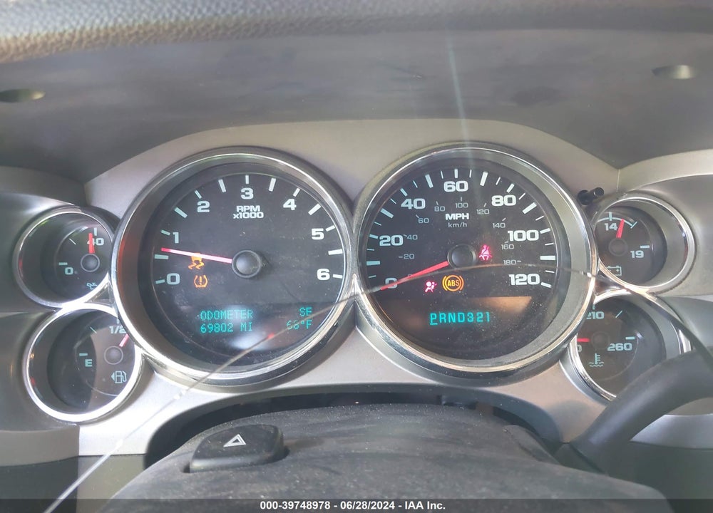 2012 CHEVROLET SILVERADO 1500 LT VIN: 1GCRKSEA9CZ107238
