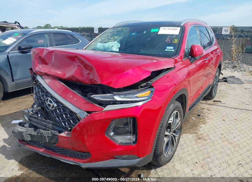 2020 HYUNDAI SANTA FE LIMITED 2.0T VIN: 5NMS53AA3LH287843