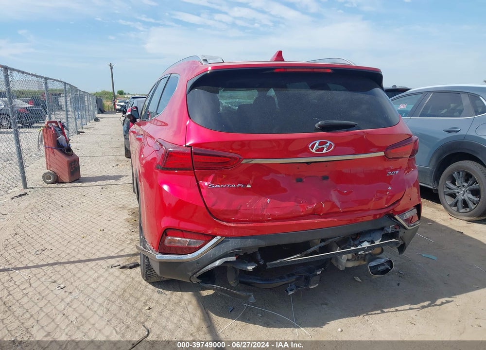 2020 HYUNDAI SANTA FE LIMITED 2.0T VIN: 5NMS53AA3LH287843