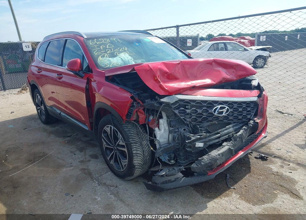 2020 HYUNDAI SANTA FE LIMITED 2.0T VIN: 5NMS53AA3LH287843