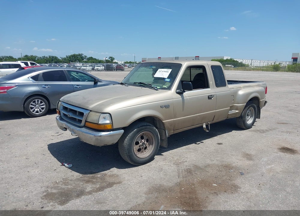 2000 FORD RANGER SUPER CAB VIN: 1FTYR14V4YTA97590