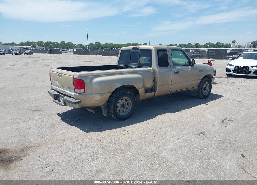 2000 FORD RANGER SUPER CAB VIN: 1FTYR14V4YTA97590