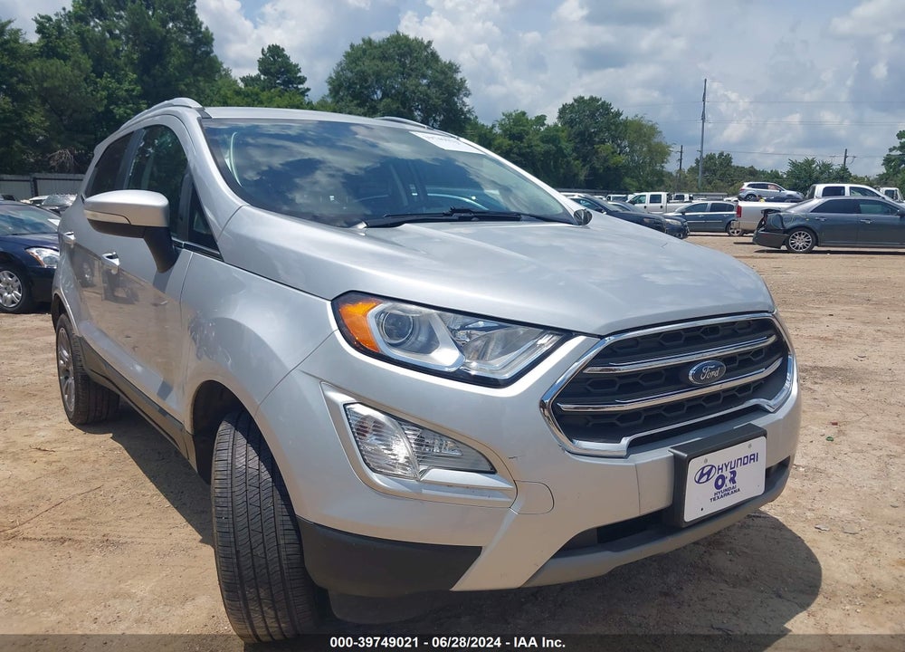 2019 FORD ECOSPORT TITANIUM VIN: MAJ6S3KL3KC277262