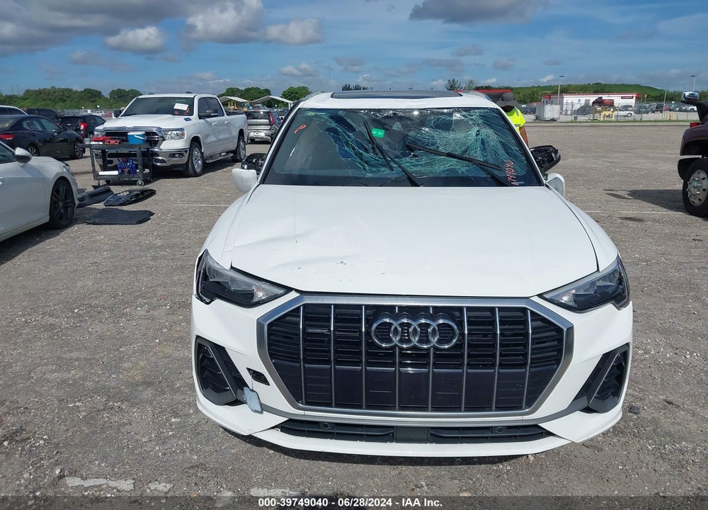 2021 AUDI Q3 PREMIUM 45 TFSI S LINE QUATTRO TIPTRONIC VIN: WA1DECF35M1051154