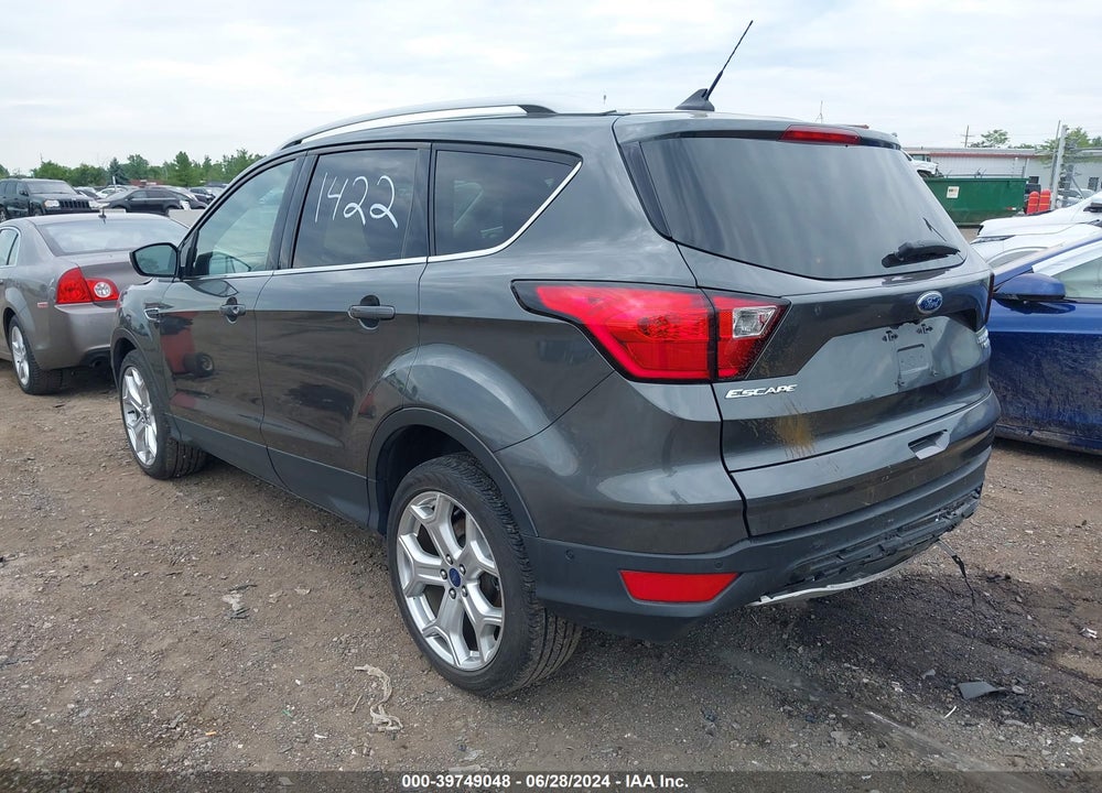 2019 FORD ESCAPE TITANIUM VIN: 1FMCU9J94KUC51422