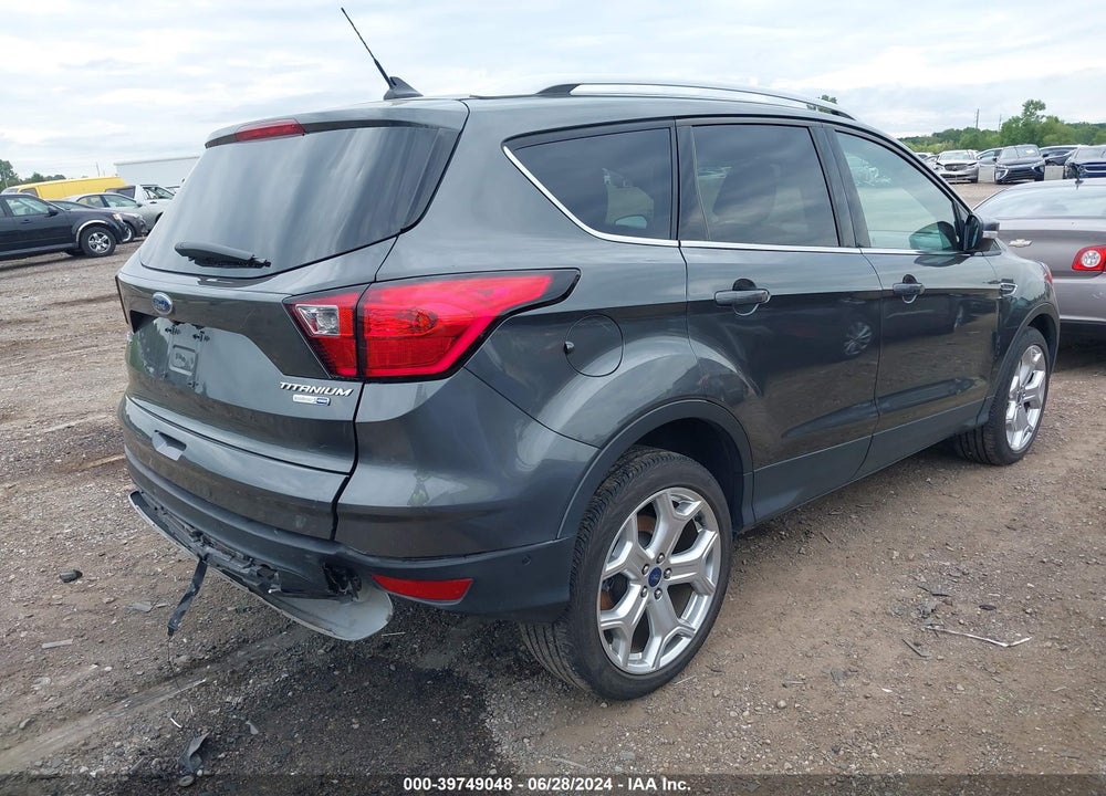 2019 FORD ESCAPE TITANIUM VIN: 1FMCU9J94KUC51422