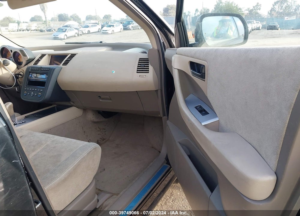2005 NISSAN MURANO S VIN: JN8AZ08T35W309205