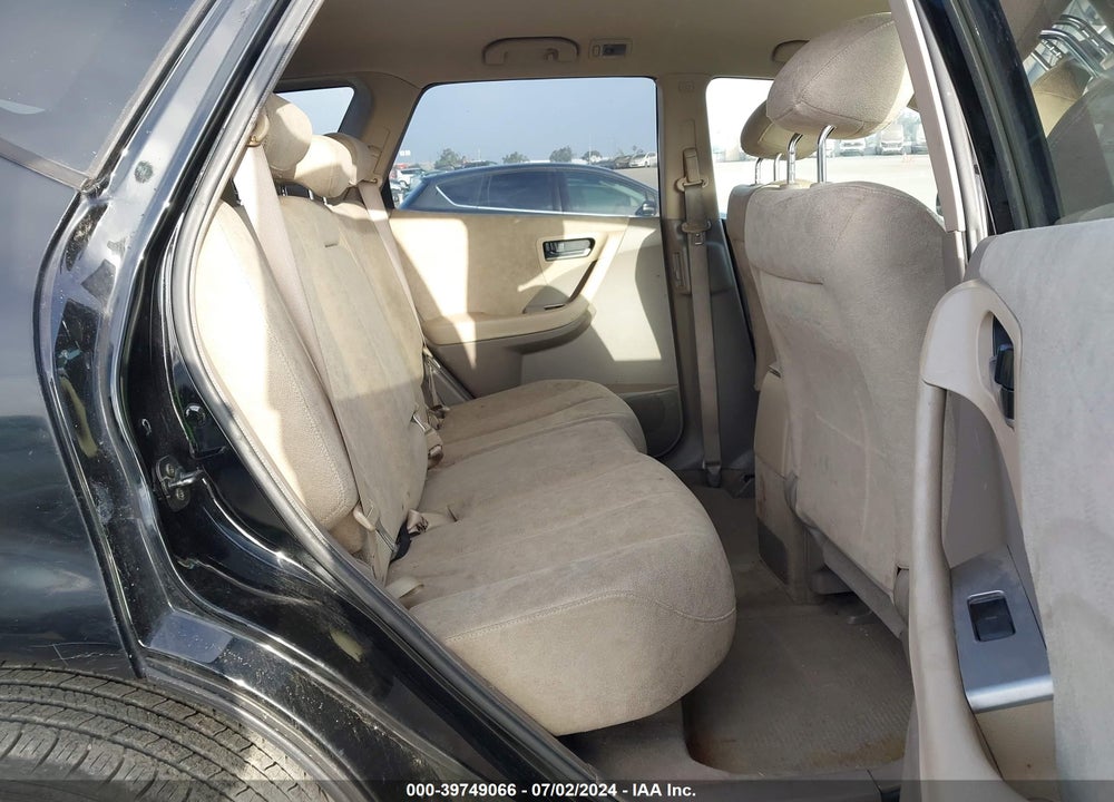 2005 NISSAN MURANO S VIN: JN8AZ08T35W309205