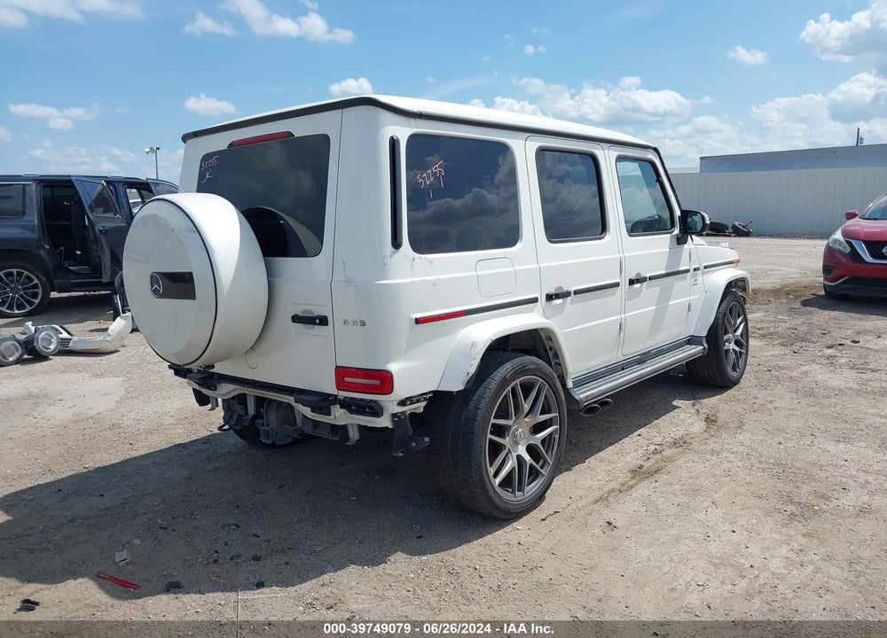 2021 MERCEDES-BENZ AMG G 63 4MATIC VIN: W1NYC7HJ0MX368393