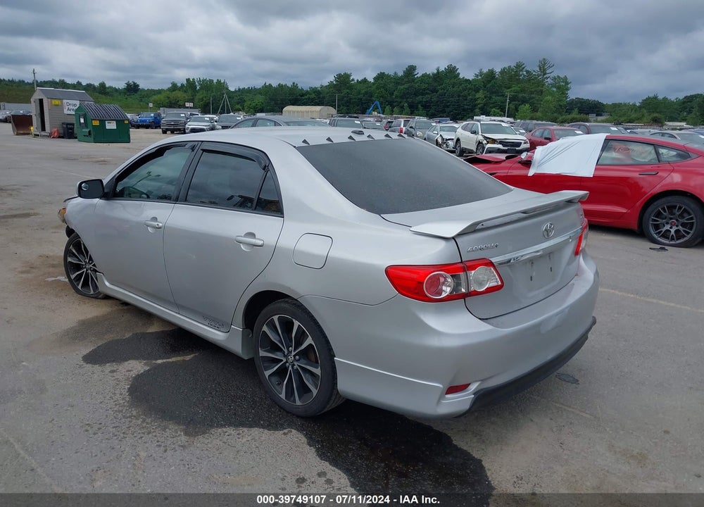 2011 TOYOTA COROLLA S VIN: 2T1BU4EE7BC596757