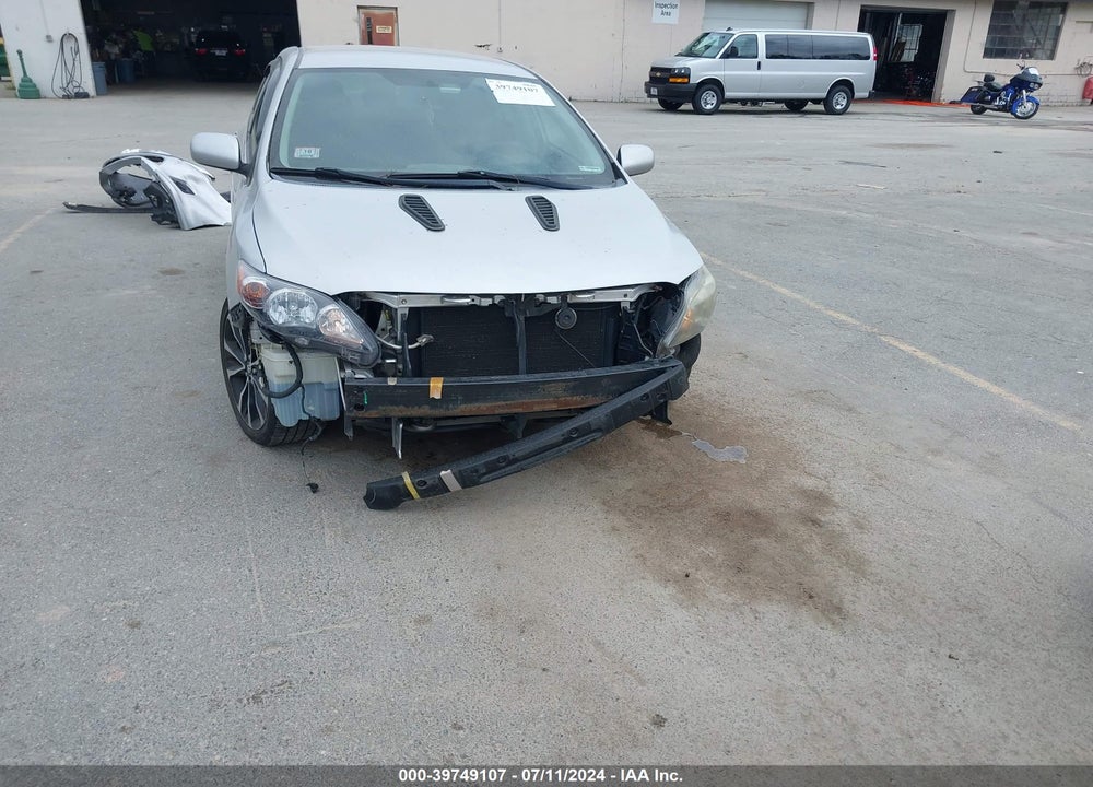 2011 TOYOTA COROLLA S VIN: 2T1BU4EE7BC596757