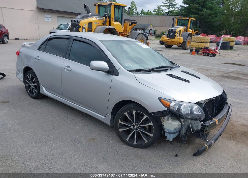 2011 TOYOTA COROLLA S VIN: 2T1BU4EE7BC596757