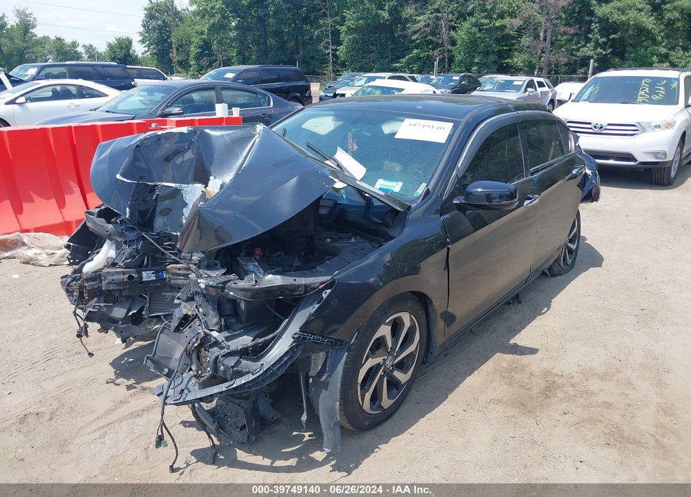 2016 HONDA ACCORD EX-L VIN: 1HGCR2F82GA048424