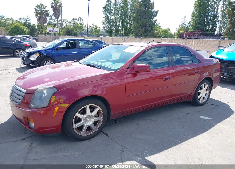 2005 CADILLAC CTS STANDARD VIN: 1G6DP567750127630