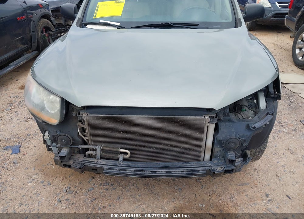 2009 HYUNDAI SANTA FE GLS VIN: 5NMSG13D89H274620