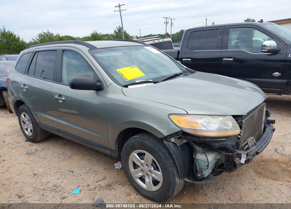2009 HYUNDAI SANTA FE GLS VIN: 5NMSG13D89H274620