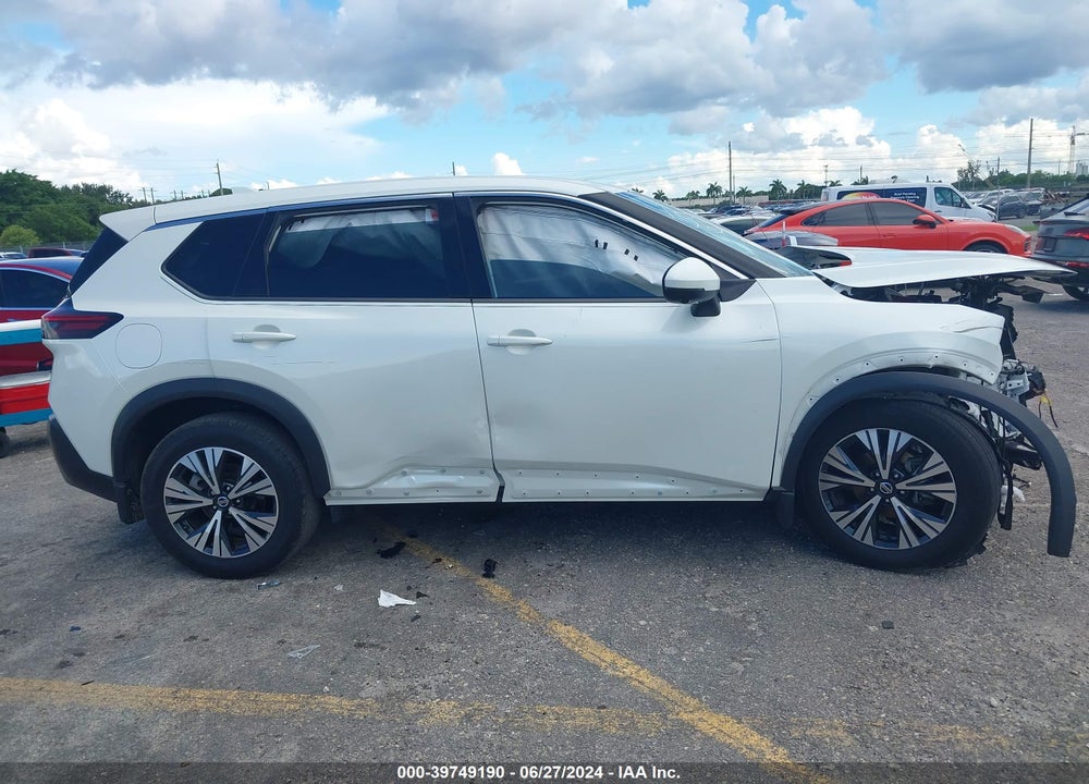 2021 NISSAN ROGUE SV FWD VIN: 5N1AT3BA8MC801522