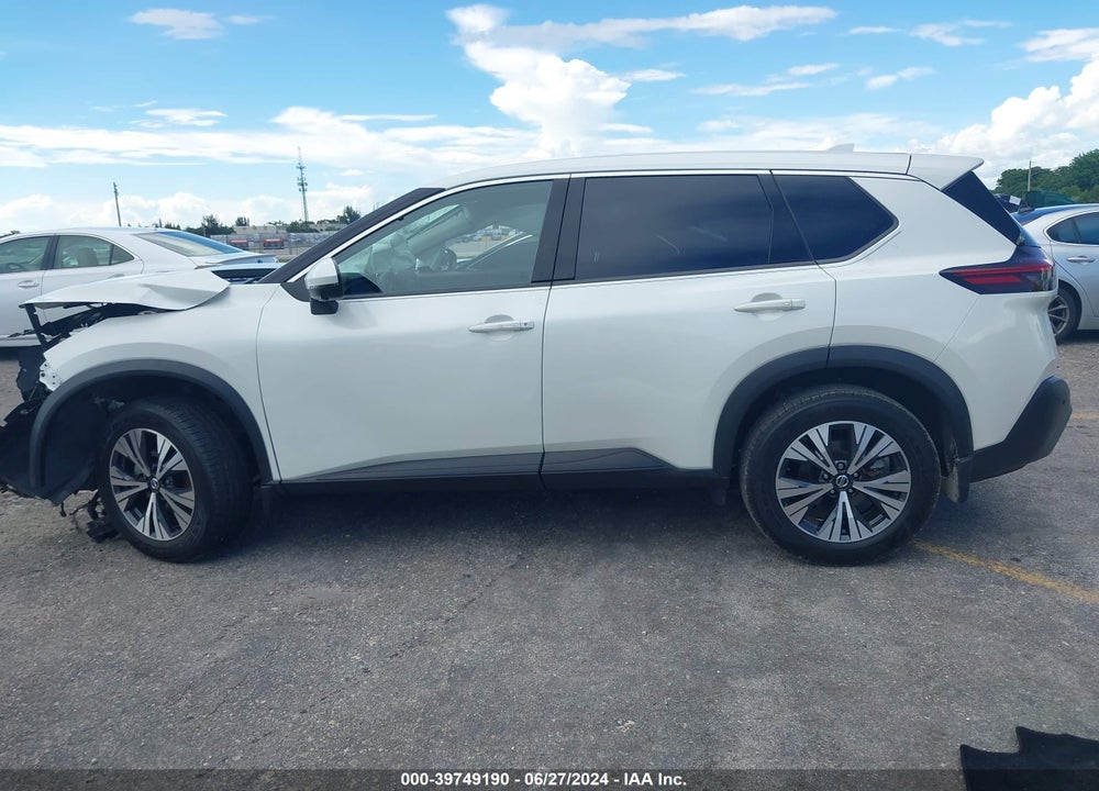 2021 NISSAN ROGUE SV FWD VIN: 5N1AT3BA8MC801522