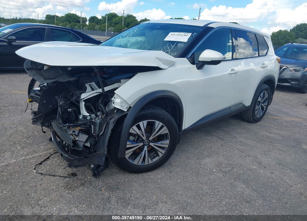 2021 NISSAN ROGUE SV FWD VIN: 5N1AT3BA8MC801522