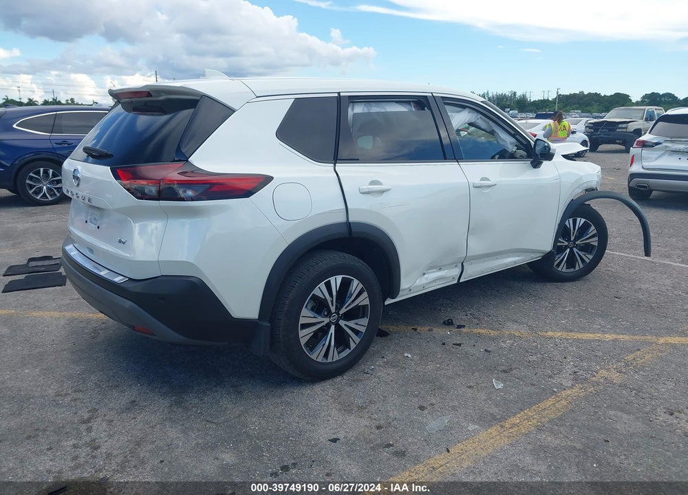 2021 NISSAN ROGUE SV FWD VIN: 5N1AT3BA8MC801522