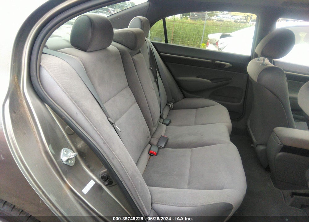 2008 HONDA CIVIC EX VIN: 1HGFA16898L005252
