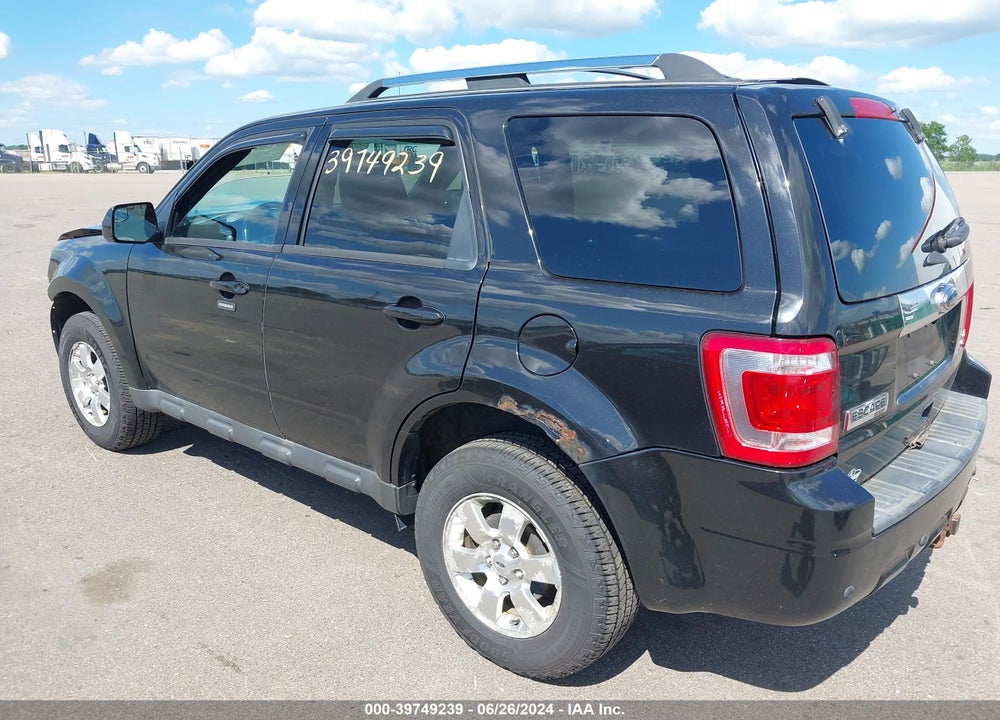 2011 FORD ESCAPE LIMITED VIN: 1FMCU9EG0BKC51759
