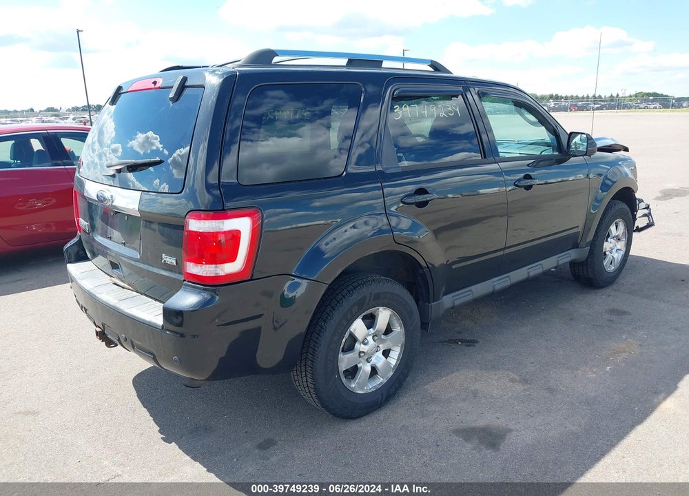 2011 FORD ESCAPE LIMITED VIN: 1FMCU9EG0BKC51759