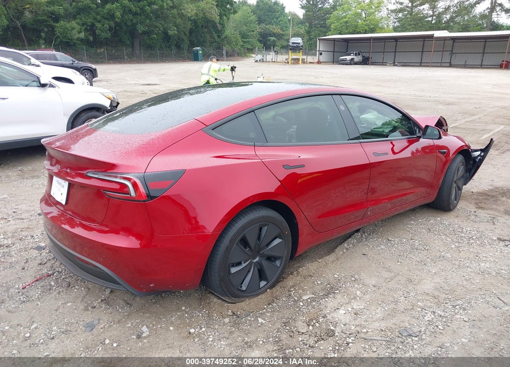 2024 TESLA MODEL 3 REAR-WHEEL DRIVE VIN: 5YJ3E1EA1RF771488