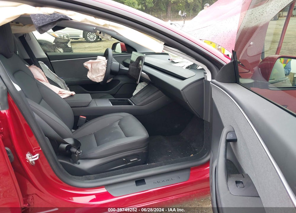 2024 TESLA MODEL 3 REAR-WHEEL DRIVE VIN: 5YJ3E1EA1RF771488