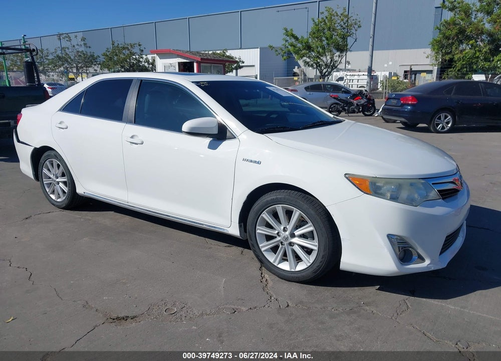2013 TOYOTA CAMRY HYBRID XLE VIN: 4T1BD1FK7DU078894