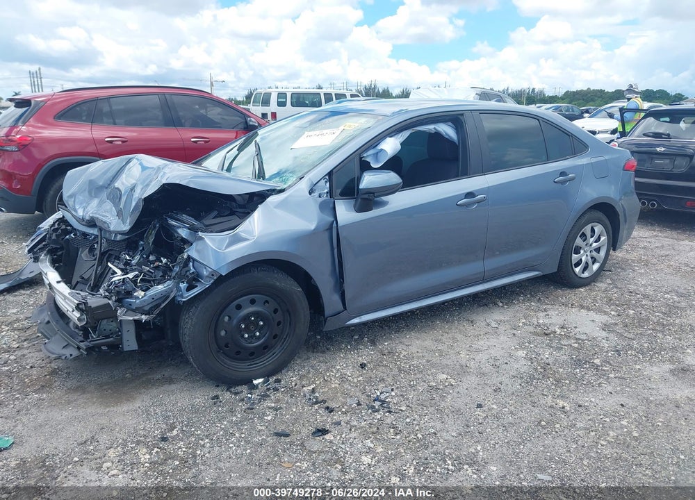 2023 TOYOTA COROLLA LE VIN: 5YFB4MDE6PP073318