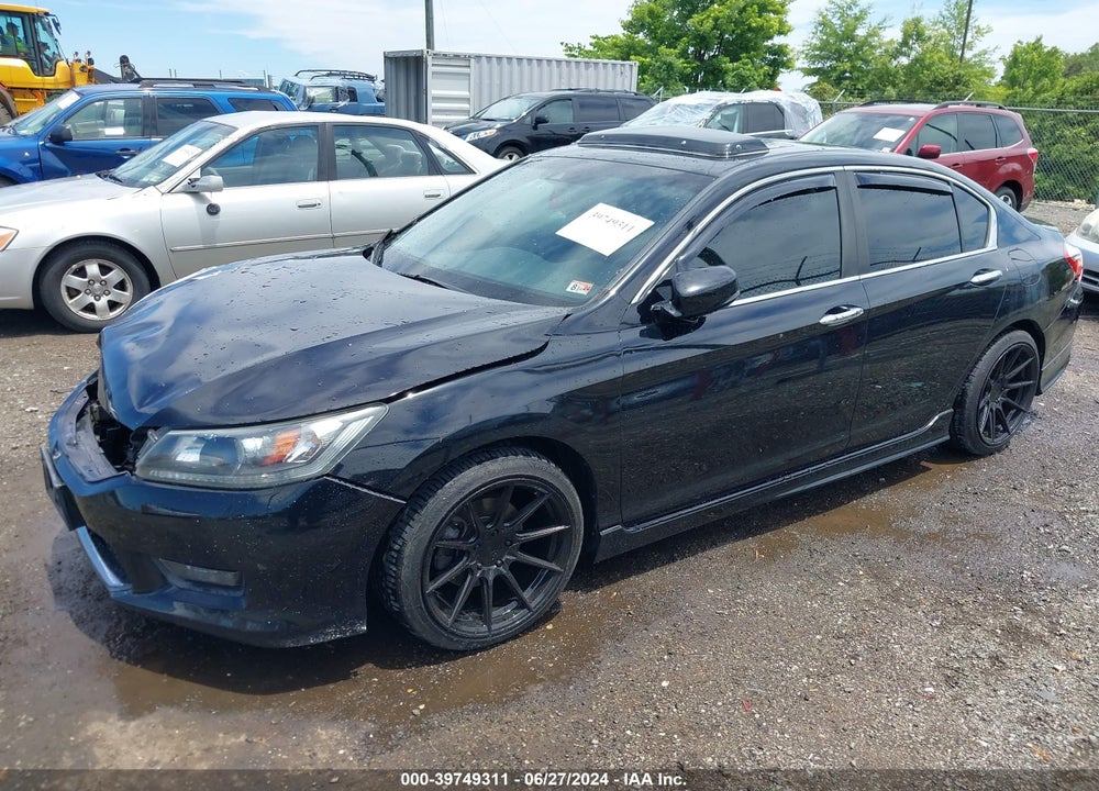 2014 HONDA ACCORD EX-L VIN: 1HGCR2F83EA064998