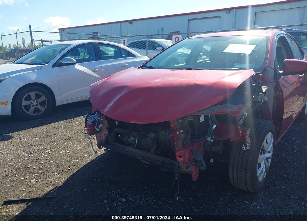 2016 TOYOTA COROLLA LE VIN: 2T1BURHE8GC734614