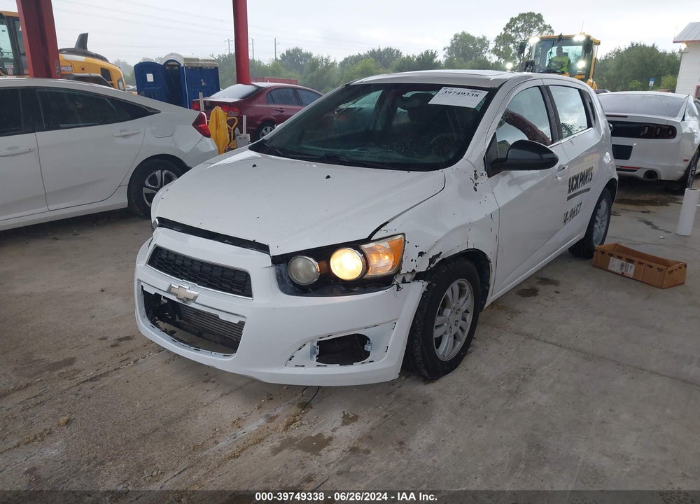 2014 CHEVROLET SONIC LT AUTO VIN: 1G1JC6SB8E4140982