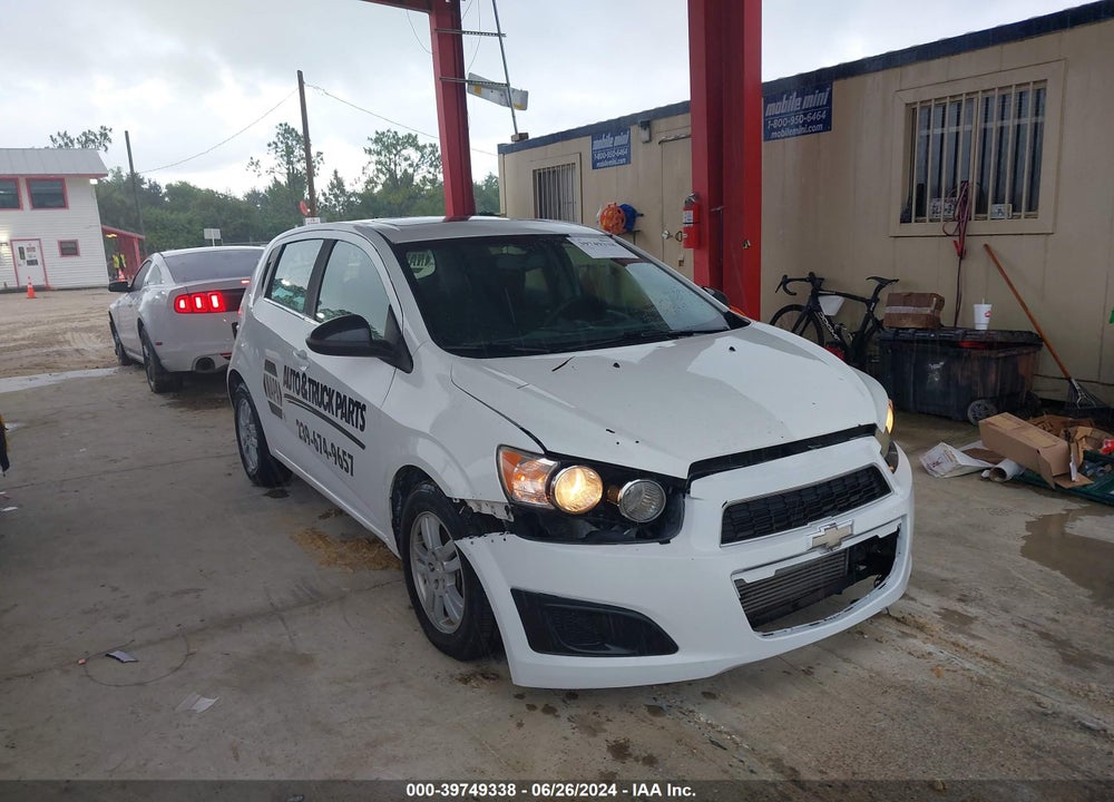 2014 CHEVROLET SONIC LT AUTO VIN: 1G1JC6SB8E4140982