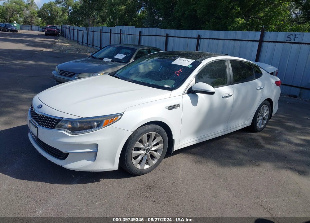 2016 KIA OPTIMA EX VIN: 5XXGU4L32GG033025