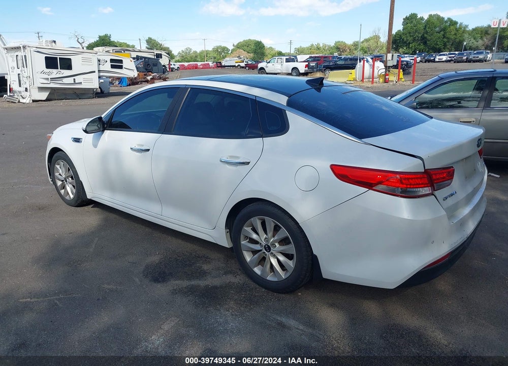 2016 KIA OPTIMA EX VIN: 5XXGU4L32GG033025