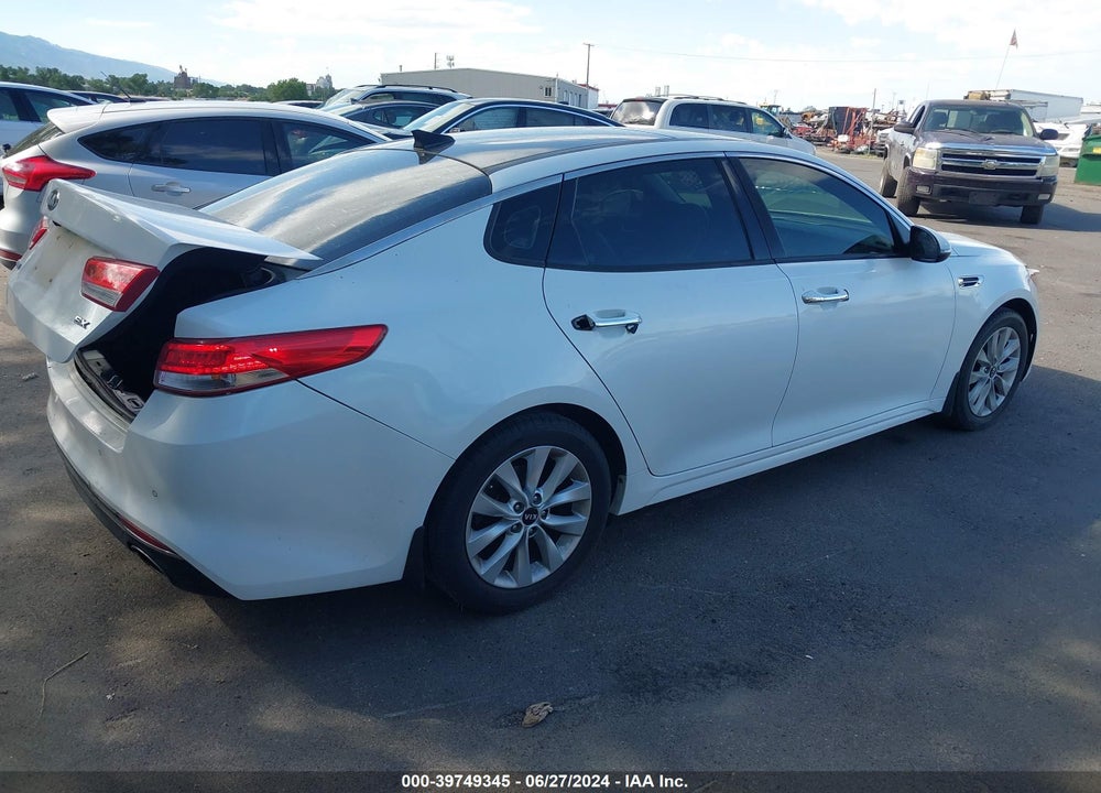 2016 KIA OPTIMA EX VIN: 5XXGU4L32GG033025