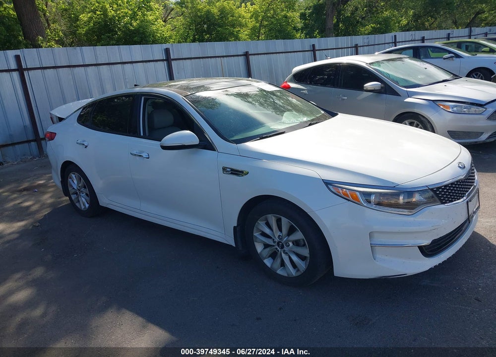 2016 KIA OPTIMA EX VIN: 5XXGU4L32GG033025