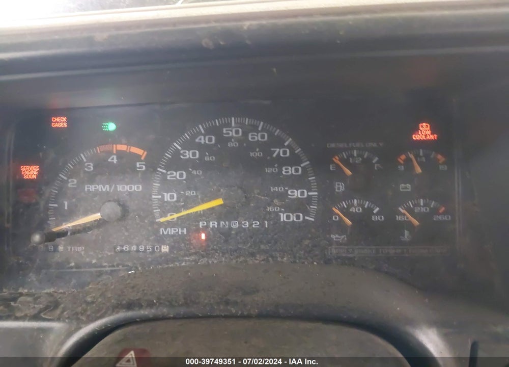 1998 CHEVROLET C3500 VIN: 1GCHK39F1WF003131