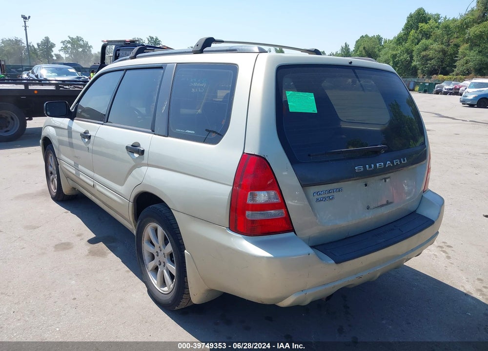 2005 SUBARU FORESTER 2.5XS VIN: JF1SG65605H723589