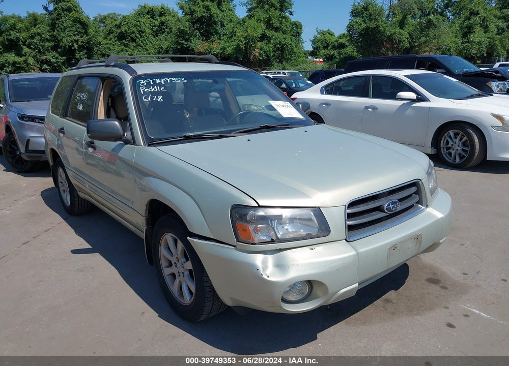 2005 SUBARU FORESTER 2.5XS VIN: JF1SG65605H723589