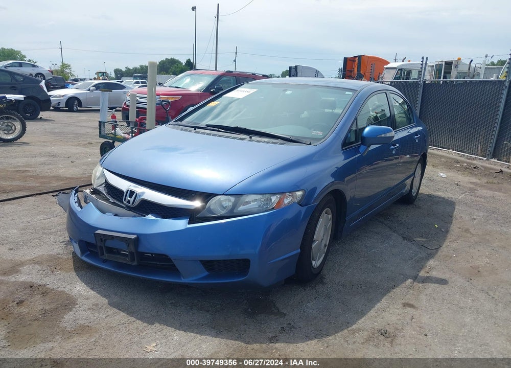 2009 HONDA CIVIC HYBRID VIN: JHMFA36259S010881