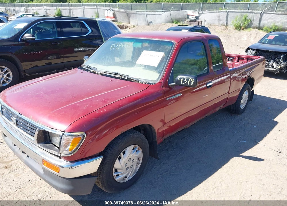 1996 TOYOTA TACOMA XTRACAB VIN: 4TAVL52N6TZ125325