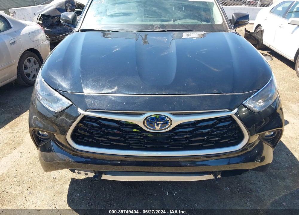 2023 TOYOTA HIGHLANDER HYBRID XLE VIN: 5TDKBRCH6PS124273